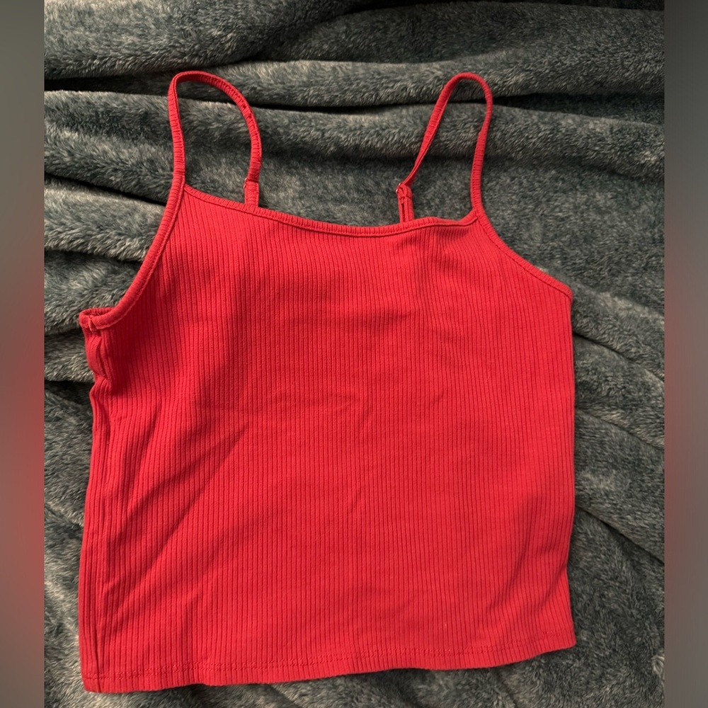 American Eagle (AE) ribbed cropped tank top